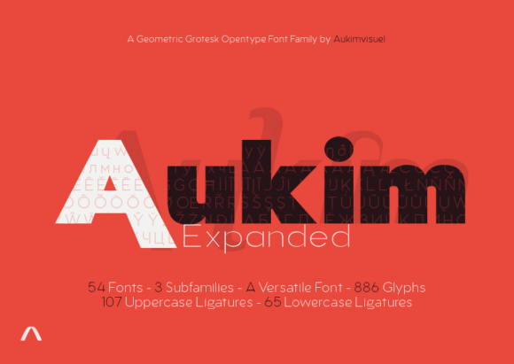 Aukim Expanded: A Refined Display Font for Editorial Clarity