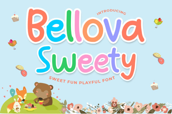 Bellova Sweety: A Friendly Display Font