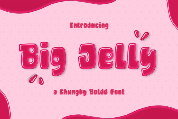Big Jelly: A Bold Display Font for Creative Projects