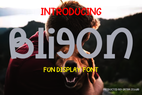 Bligon: A Bold Display Font