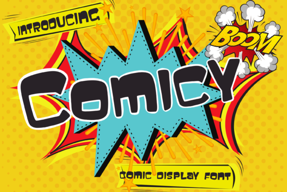 Comicy: A Playful Retro Display Font That Delivers