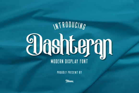Dashteran: A Bold Display Font for Creative Projects