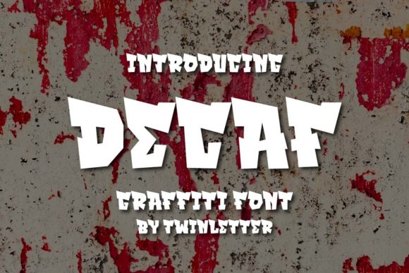 Decaf: A Bold Display Font for Editorial Impact