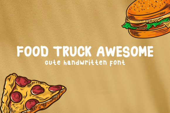 Food Truck Awesome: A Display Font That Builds Brand Trust