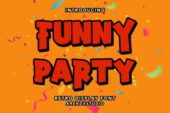 Funny Party Font for Business