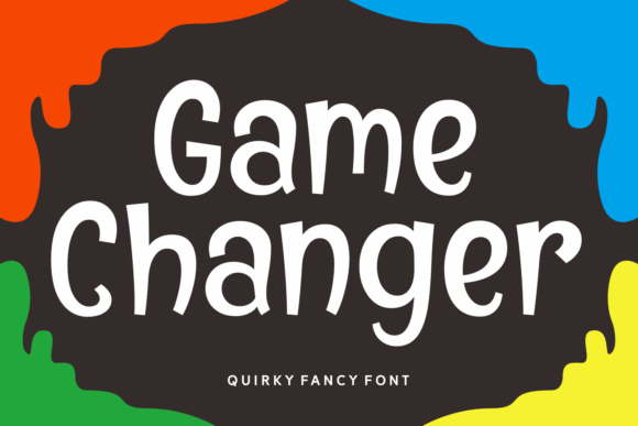 Game Changer: A Quirky Display Font