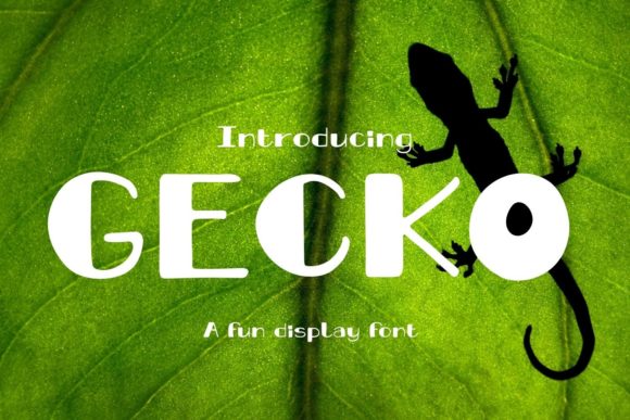 Gecko: A Modern Font for Business Branding