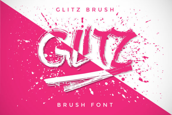 Glitz: A Street-Styled Display Font That Cuts Through the Feed