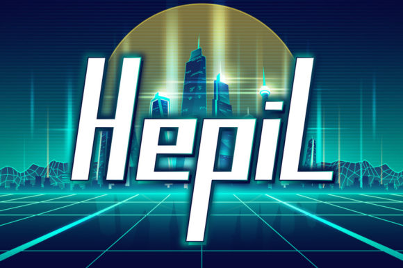 Hepil: A Bold Display Font That Cuts Through the Feed
