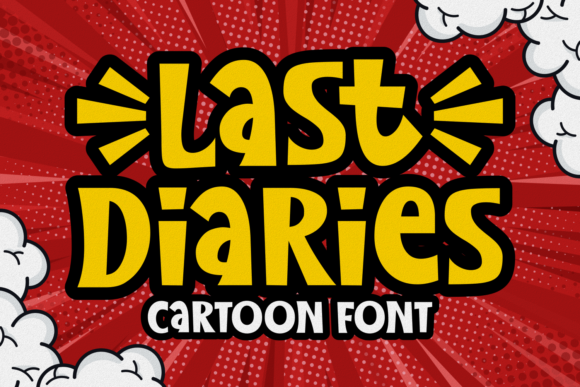 Last Diaries: A Bold Display Font for Web Design
