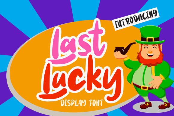 Last Lucky Font: Playful & Sweet