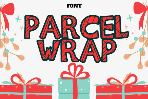 Parcel Wrap: A Playful Display Font for Handmade Creators