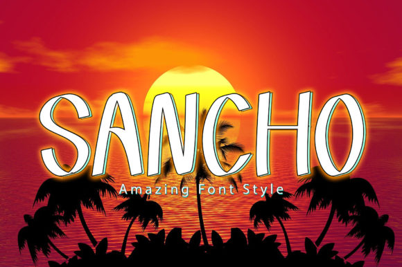 Sancho: A Cool Display Font for Creative Projects