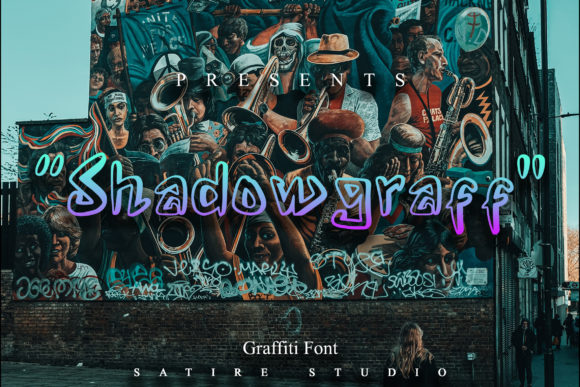 Shadowgraff: A Bold Display Font That Gives Your Brand Street-Smart Style