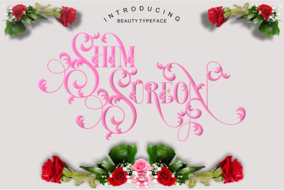 Shim Sureon: A Bold Display Font