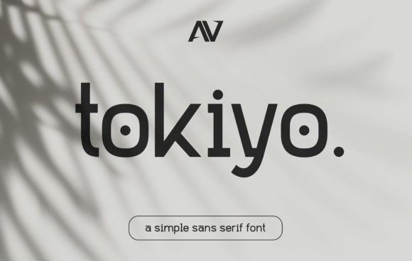 Tokiyo: A Minimalist Display Font That Just Works