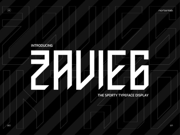 Zavieg: A Bold Display Font for Scroll-Stopping Marketing